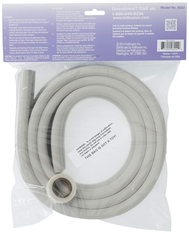 KidKusion Jumbo Edge Cushion  Brown - Image 5